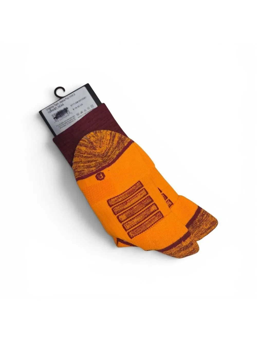 Strideline Virginia Tech Hokies Crew Socks M/L